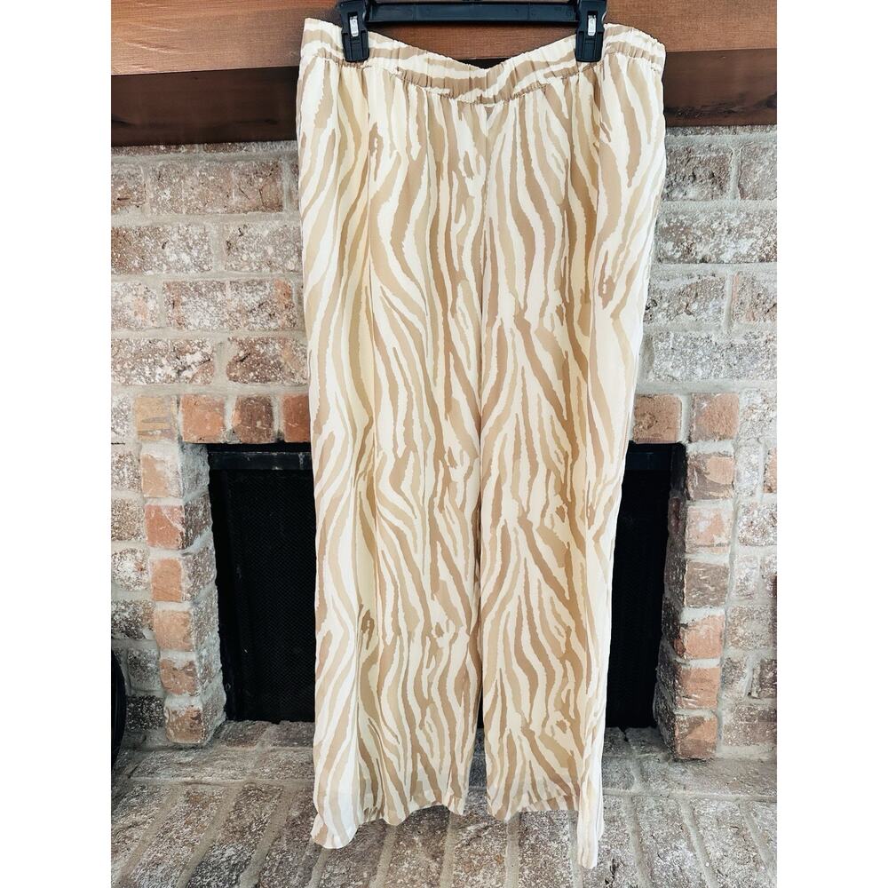 Soft Sorroundings Women's Tan Pants Size Xl